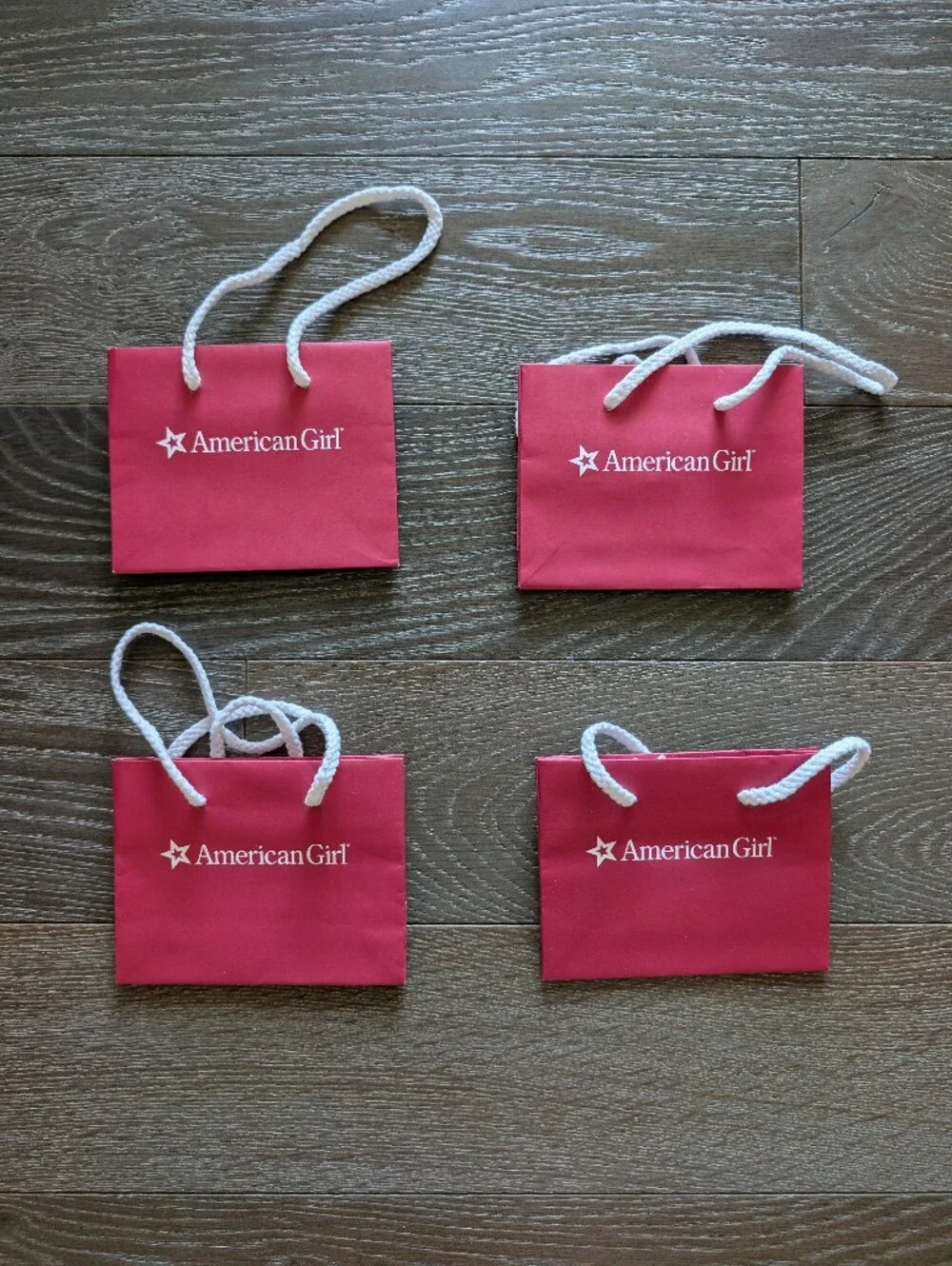 American Girl Doll Store Gift Bag Set Of 7